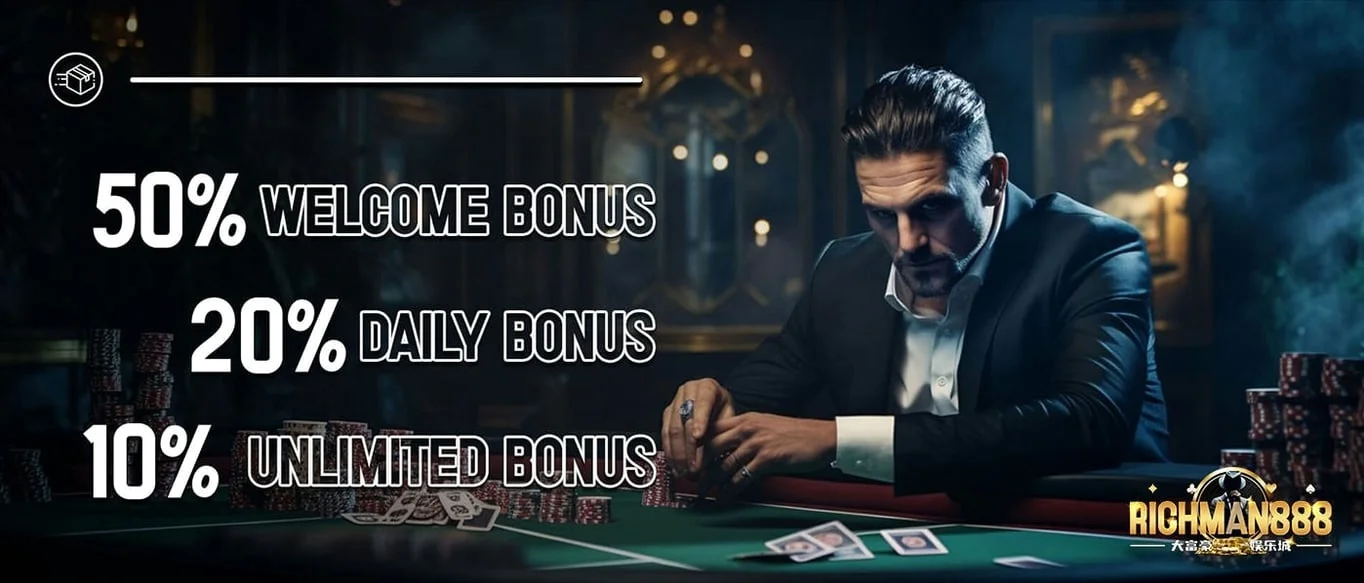 Welcome bonus daily unlimited offers.